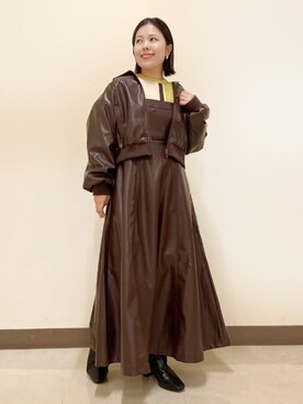 caoriさん（レディース・154cm）の秋コーディネート