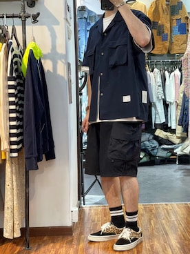 「VANS（バンズ）のアイテム（その他シューズ）」を使った、Azhiさん（メンズ・167cm）の秋コーディネート