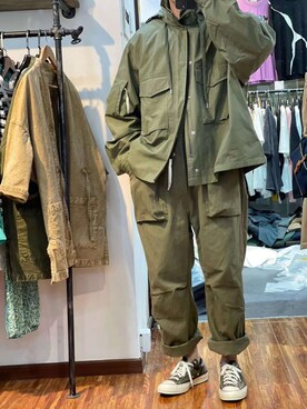 「VANS（バンズ）のアイテム（その他シューズ）」を使った、Azhiさん（メンズ・167cm）の夏コーディネート