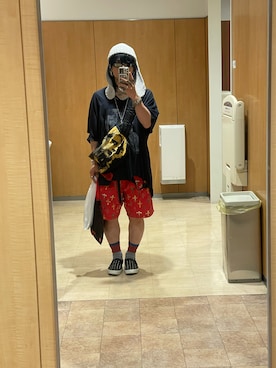 「MM6 Maison Margiela（ｴﾑｴﾑｼｯｸｽ ﾒｿﾞﾝ ﾏﾙｼﾞｪﾗ）のアイテム」を使った、mottsuさん（メンズ・169cm）の夏コーディネート