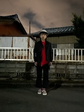 「Lesca（レスカ）のアイテム」を使った、mottsuさん（メンズ・169cm）の冬コーディネート