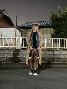 「KENZO（ケンゾー）のアイテム」を使った、mottsuさん（メンズ・169cm）の冬コーディネート