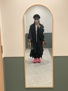 「アイテム（サングラス）」を使った、mottsuさん（メンズ・169cm）の秋コーディネート