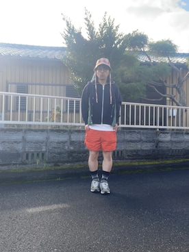 「アイテム（レッグウェア）」を使った、mottsuさん（メンズ・169cm）の秋コーディネート