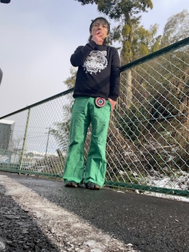 「KENZO（ケンゾー）のアイテム」を使った、mottsuさん（メンズ・169cm）の冬コーディネート