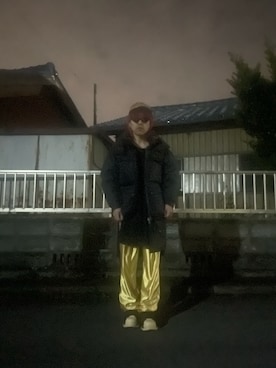 「FACETASM（ファセッタズム）のアイテム」を使った、mottsuさん（メンズ・169cm）の冬コーディネート