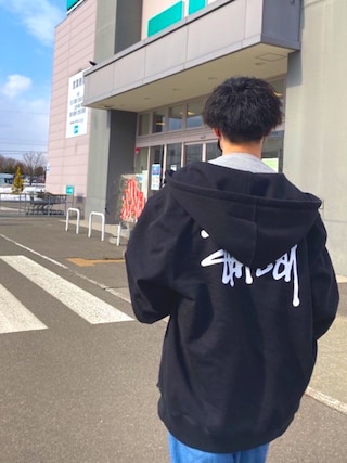 stussy 23aw パーカー かつきくん着用 Stussyパーカー 23aw かつきくん着用 - メルカリ