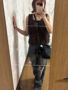 夏希さん(レディース・154cm)の秋コーディネート
