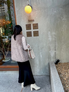 「LOWRYS FARM（ローリーズファーム）のストレッチヒールブーツ　851418（ブーツ）」を使った、ayaro☻さん（レディース・151cm）の秋コーディネート