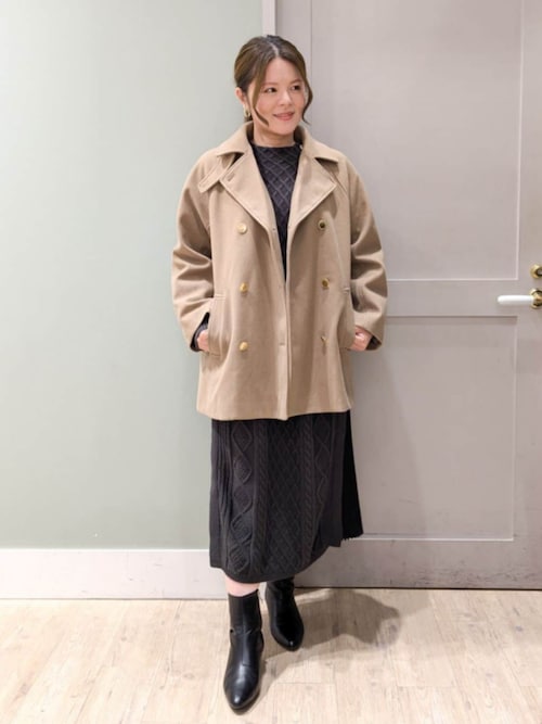 セール】ライクメルトンPコート（ピーコート）｜grove（グローブ）の