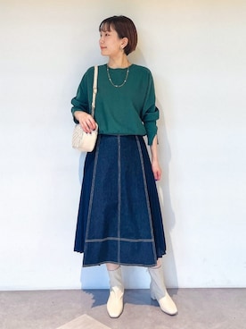 groveさん（レディース・154cm）の秋コーディネート