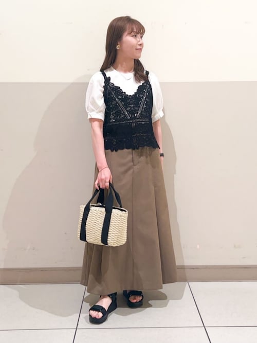 フランス製ヴィンテージ ブラトップビスチェ デッドストック セール】刺繍ビスチェ×ブラウスSET（その他トップス）｜grove