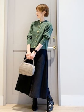 「grove（グローブ）のアイテム」を使った、groveさん（レディース・154cm）の秋コーディネート