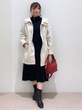 「grove（グローブ）のアイテム（ブルゾン）」を使った、groveさん（レディース・154cm）の秋コーディネート