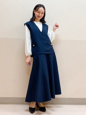 groveさん（レディース・157cm）の冬コーディネート