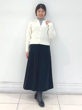 groveさん（レディース・153cm）の冬コーディネート