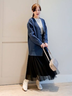 groveさん（レディース・156cm）の秋コーディネート