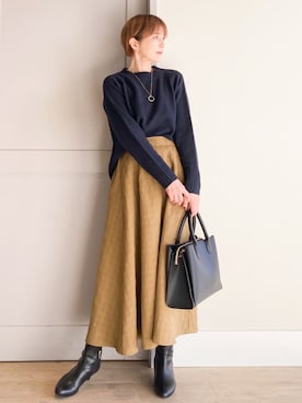 groveさん(レディース・154cm)の冬コーディネート