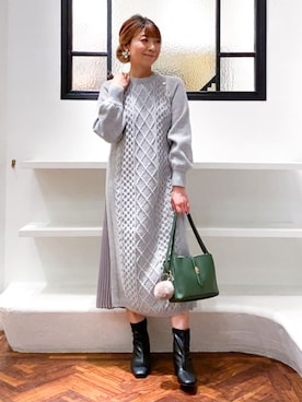 groveさん（レディース・164cm）の冬コーディネート