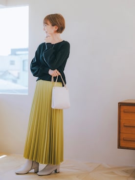 「grove（グローブ）のアイテム」を使った、groveさん（レディース・154cm）の秋コーディネート