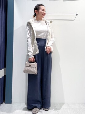 「grove（グローブ）のアイテム（ブルゾン）」を使った、groveさん（レディース・160cm）の秋コーディネート