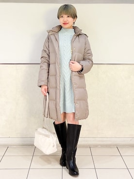 groveさん(レディース・153cm)の冬コーディネート