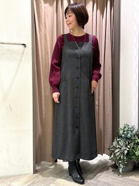 groveさん（レディース・156cm）の秋コーディネート