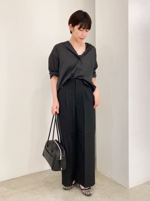 セール】TRやわらかとろみシャツ（シャツ/ブラウス）｜grove（グローブ