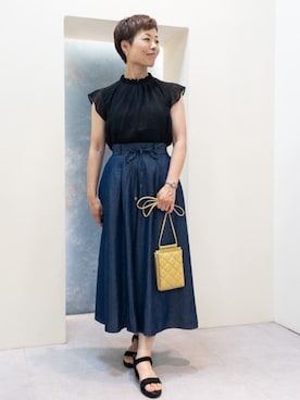 groveさん（レディース・161cm）の夏コーディネート