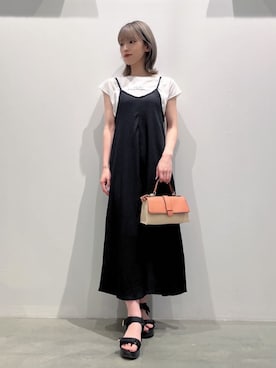 「セットアイテム」｜「アイテム（アンサンブル）」を使った、groveさん（レディース・160cm）の夏コーディネート