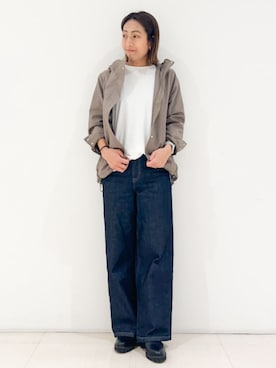 「grove（グローブ）のアイテム（ブルゾン）」を使った、groveさん（レディース・163cm）の秋コーディネート