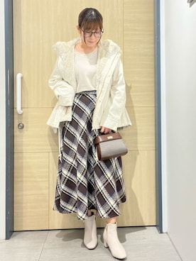 「grove（グローブ）のアイテム（ブルゾン）」を使った、groveさん（レディース・158cm）の秋コーディネート