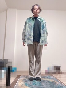 HARE（ハレ）の「ストーンアートシアーシャツ(HARE)（シャツ
