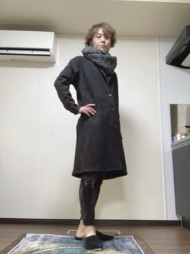 「カンビオ(CAMBIO)」｜jununoさん（メンズ・173cm）の冬コーディネート