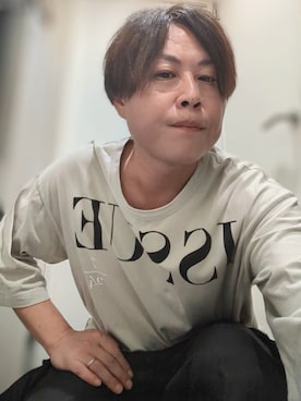 「SHAREEF（シャリーフ）のアイテム」を使った、jununoさん（メンズ・173cm）の夏コーディネート