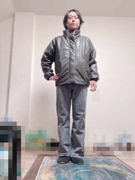 「新星WEARISTAにエントリー」｜jununoさん（メンズ・173cm）の冬コーディネート