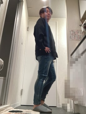 「ロック」｜「アイテム（トップス）」を使った、jununoさん（メンズ・173cm）の秋コーディネート