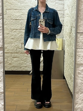 「BURBERRY（バーバリー）のアイテム」を使った、haruさん（レディース・159cm）の夏コーディネート