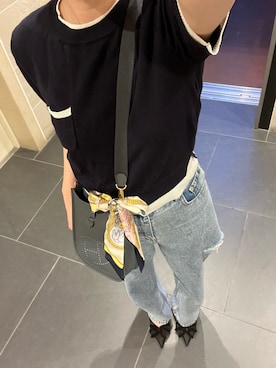 「アイテム（バッグ）」を使った、haruさん（レディース・159cm・30代）の夏コーディネート