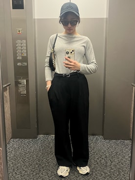 「BURBERRY（バーバリー）のアイテム」を使った、haruさん（レディース・159cm）の春コーディネート