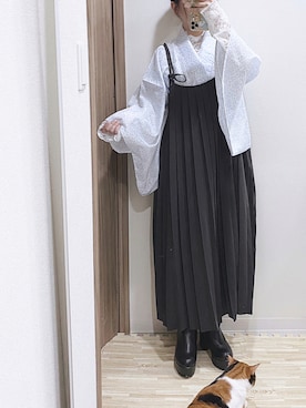 「和洋折衷」｜は　なさん（レディース・147cm・20代）の夏コーディネート