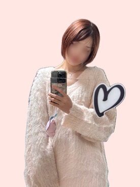 「mystic（ミスティック）のアイテム（ニット/セーター）」を使った、きゃわさん（レディース・157cm）の秋コーディネート