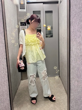 きゃわさん（レディース・157cm）の夏コーディネート