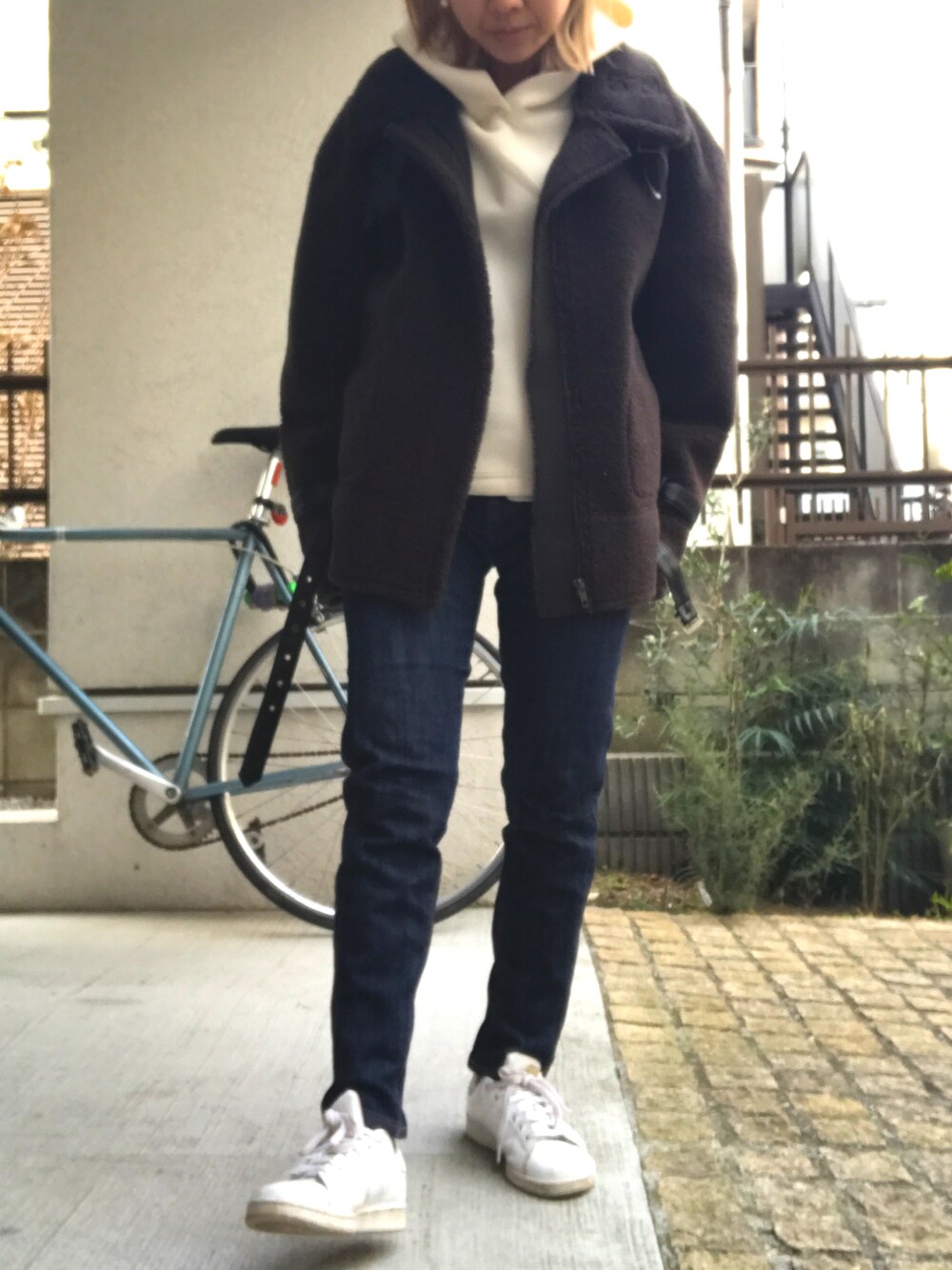 Ameri（アメリ）の「COTTON CANDY FLIGHT JACKET（テーラード