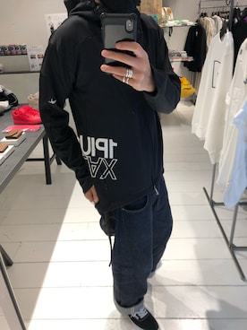 「1piu1uguale3 RELAX（ウノピュウノウグァーレトレリラックス）のアイテム（ブルゾン）」を使った、takaya  ogawaさん（メンズ・172cm）の夏コーディネート