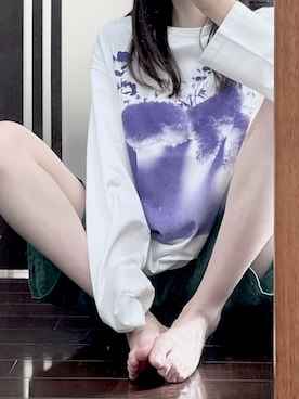 「LAD MUSICIAN（ラッドミュージシャン）のアイテム」を使った、ふじわらさん（レディース・163cm）の冬コーディネート