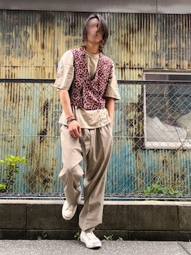 TenMuさん（メンズ・177cm）の春コーディネート