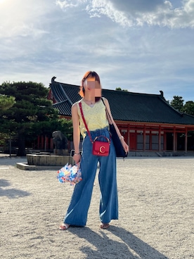 「AKIRANAKA（アキラナカ）のアイテム」を使った、papikoさん（レディース・162cm）の秋コーディネート