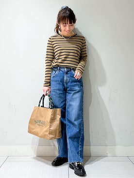 「RED CARD TOKYO（レッドカード）のアイテム」を使った、じゅんさん（レディース・150cm）の冬コーディネート