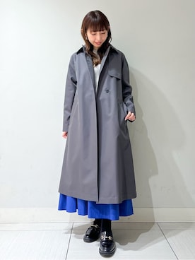 「DRESSTERIOR（ドレステリア）の【軽量/本革/otonaMUSE掲載】ビットローファー（Pumps、ブラック系）」を使った、じゅんさん（レディース・150cm）の春コーディネート